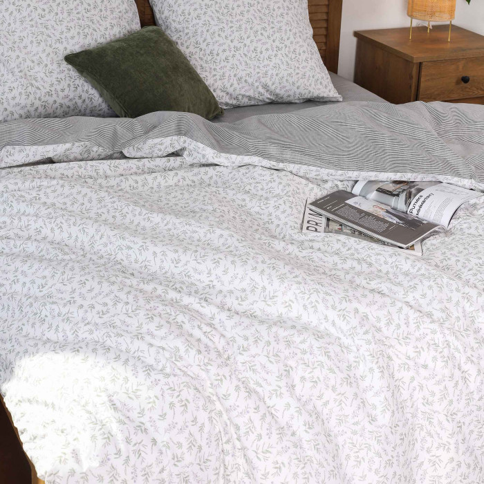 Комплект постільної білизни Вилюта Євро ранфорс 22192