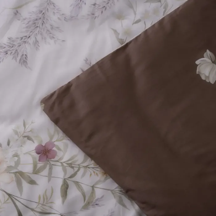 Комплект постільної білизни Tiare Євро Сатин Luxe 204