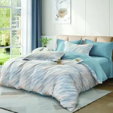 Комплект постільної білизни Вилюта полуторний Сатин Twill 755