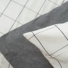 Комплект постільної білизни Viluta Двоспальний Варена бавовна Wash Printed 01