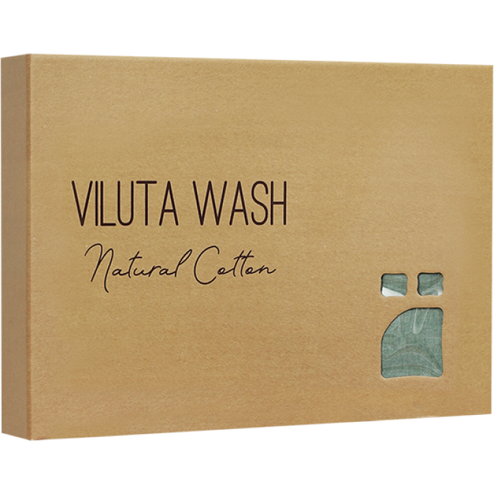Комплект постільної білизни Viluta Євро Варена бавовна Wash Printed 01